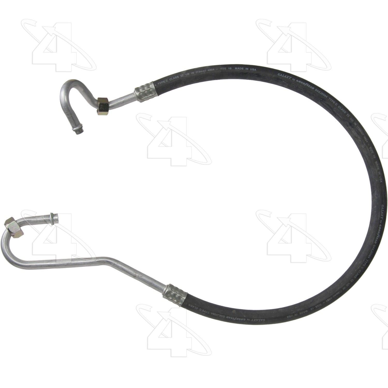1990, 1989, 1988, 1987, 1986, 1985 Volvo 760 A/C Refrigerant Suction Hose