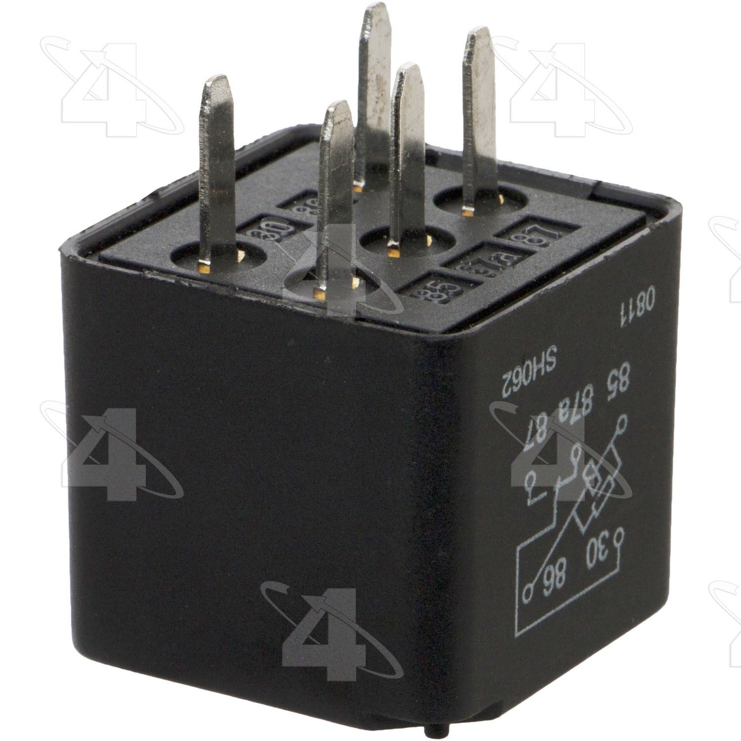 2012, 2011, 2010, 2009, 2008, 2007 Chevrolet Equinox Engine Cooling Fan Motor Relay