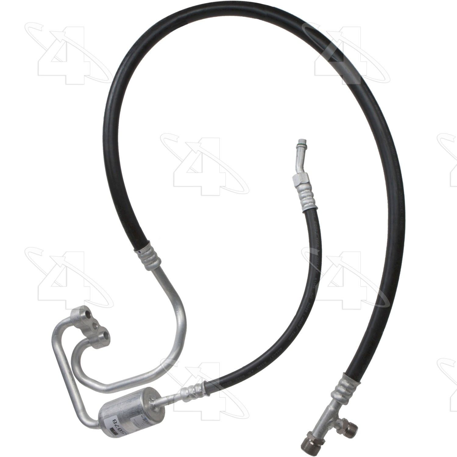 1980, 1979, 1978, 1977, 1976 GMC Jimmy A/C Refrigerant Discharge / Suction Hose Assembly