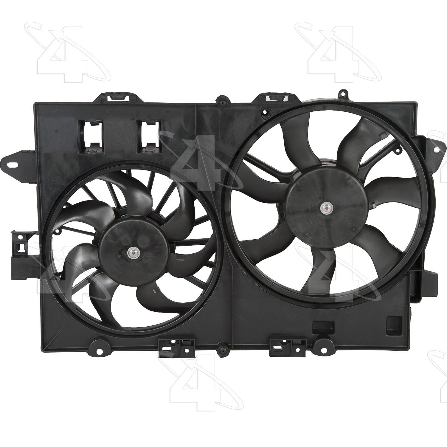 2008, 2007, 2006 Chevrolet Equinox Dual Radiator and Condenser Fan Assembly