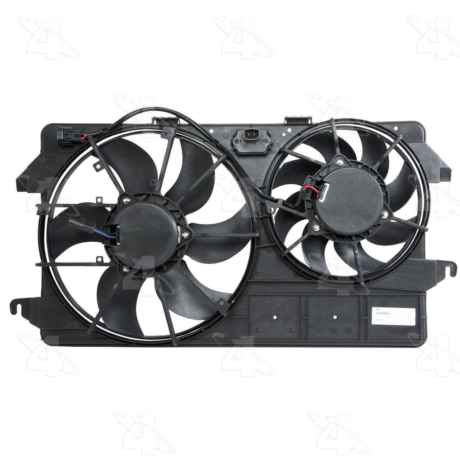 2013, 2012, 2011, 2010 Ford Transit Connect Connect Dual Radiator and Condenser Fan Assembly