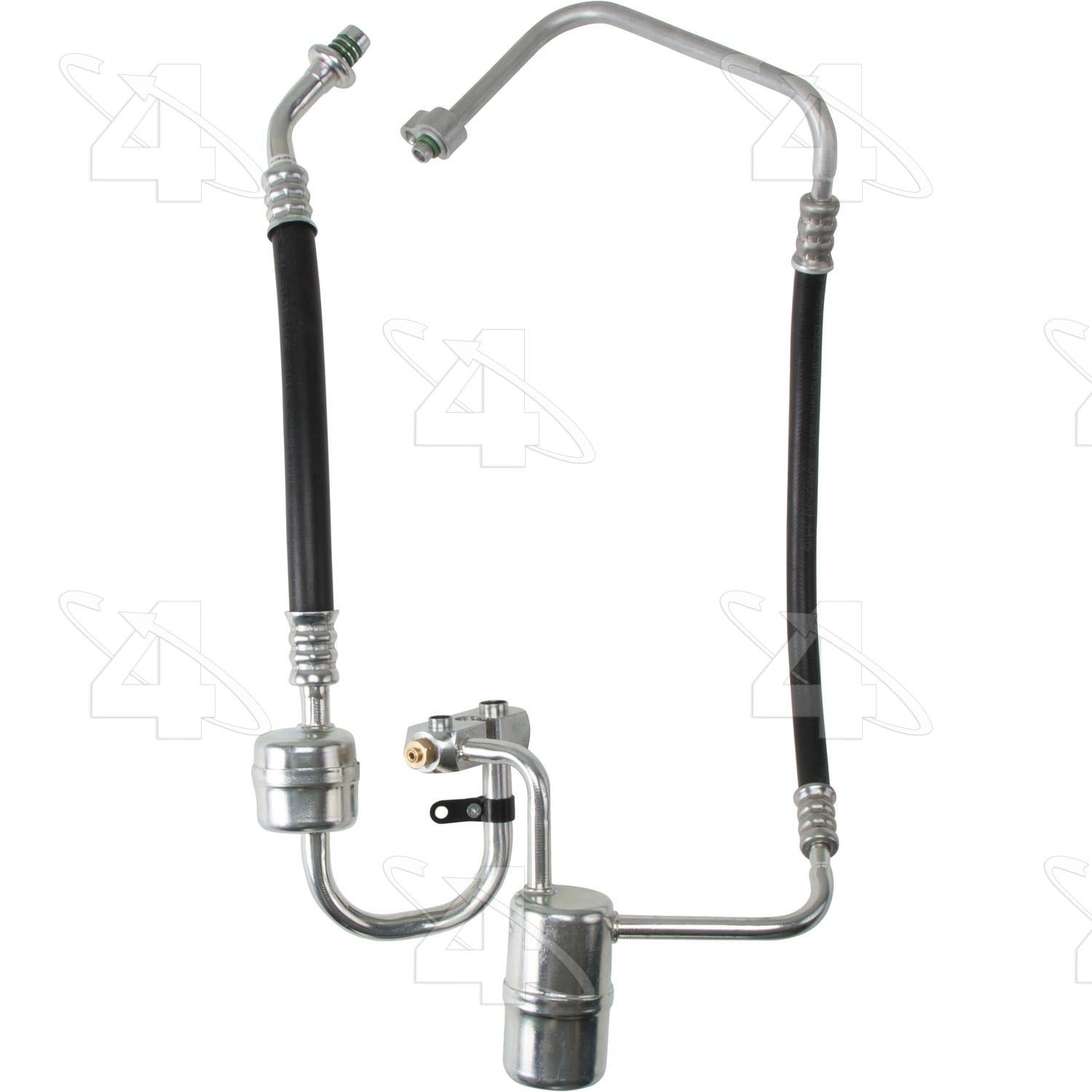 2001, 2000, 1999, 1998 Ford Taurus A/C Refrigerant Discharge / Suction Hose Assembly