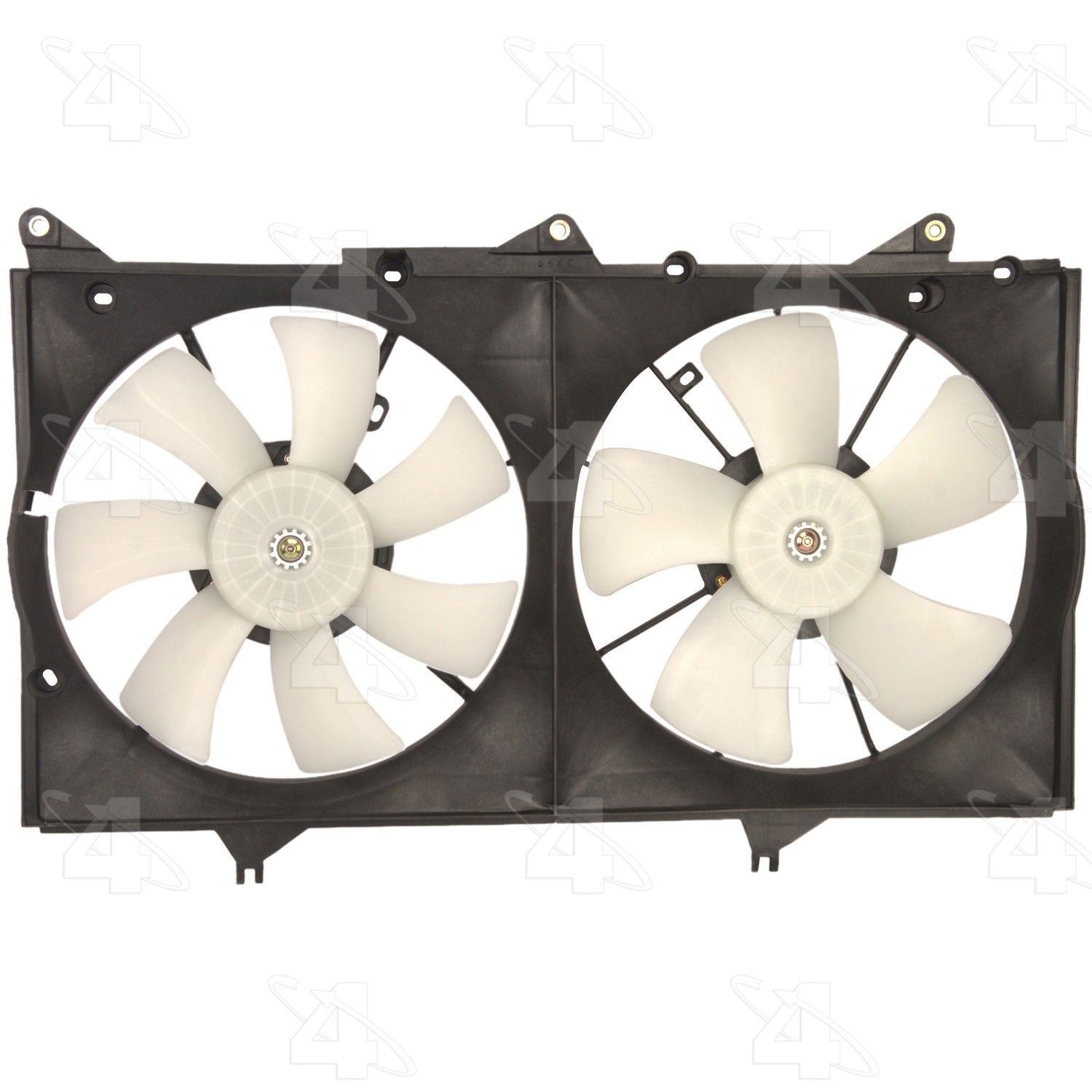 2006, 2005, 2004 Lexus ES330 Dual Radiator and Condenser Fan Assembly