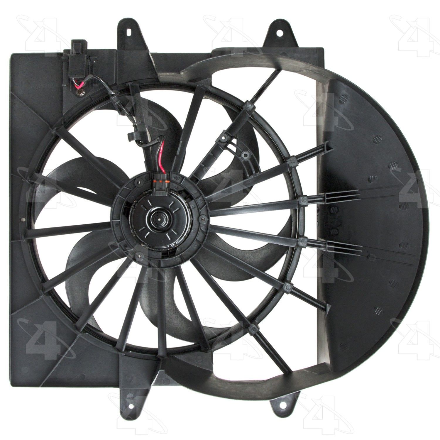 2010, 2009 Jeep Commander Engine Cooling Fan Assembly