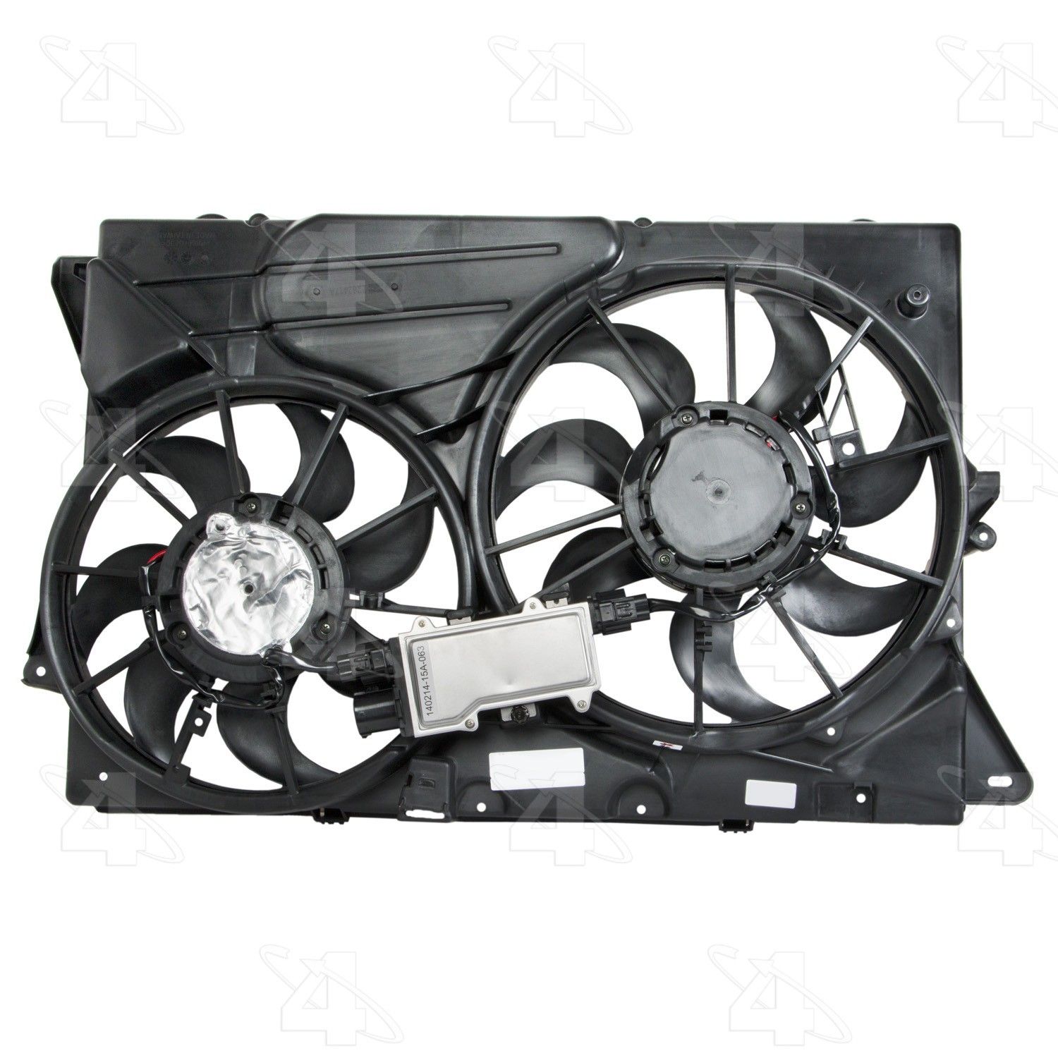 2012, 2011, 2010 Ford Flex Dual Radiator and Condenser Fan Assembly