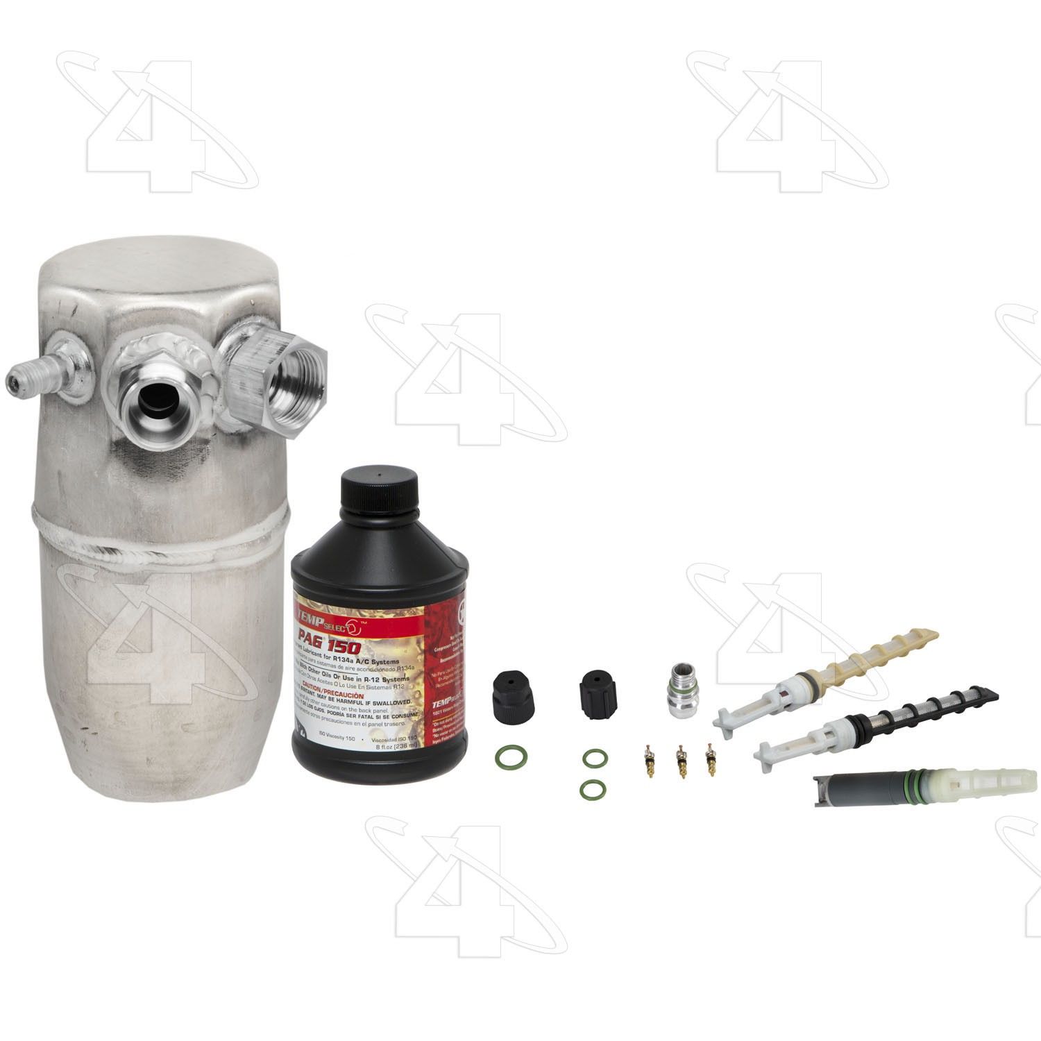 2000, 1999, 1998, 1997, 1996 GMC C3500 A/C Compressor Replacement Service Kit