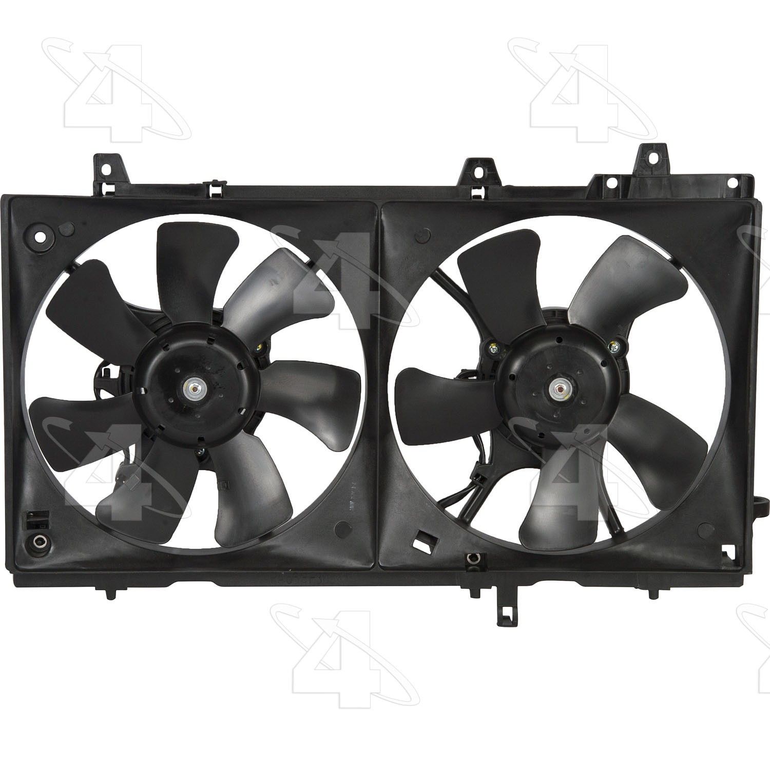 2008, 2007, 2006, 2005, 2004, 2003 Subaru Forester Dual Radiator and Condenser Fan Assembly