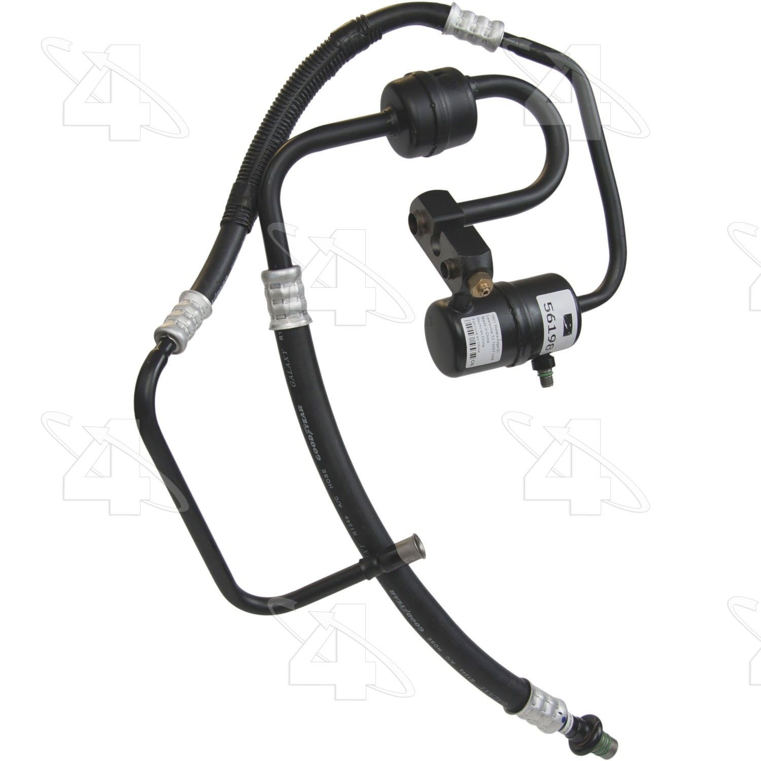 1996 Ford Taurus A/C Refrigerant Discharge / Suction Hose Assembly