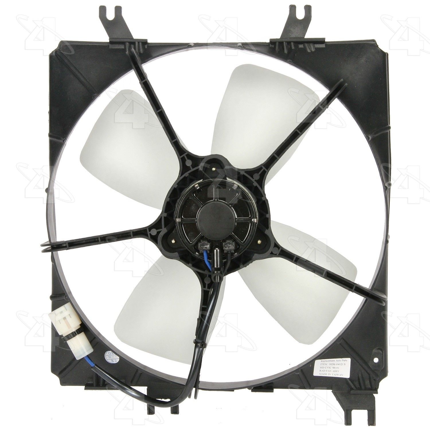 1991, 1990, 1989, 1988 Honda CRX Engine Cooling Fan Assembly