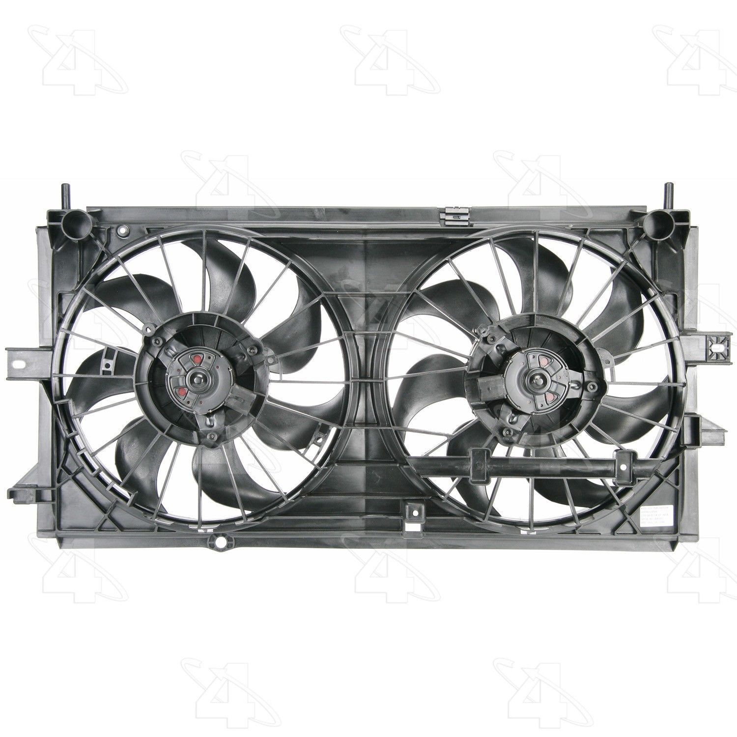 2003, 2002, 2001, 2000 Chevrolet Impala Dual Radiator and Condenser Fan Assembly