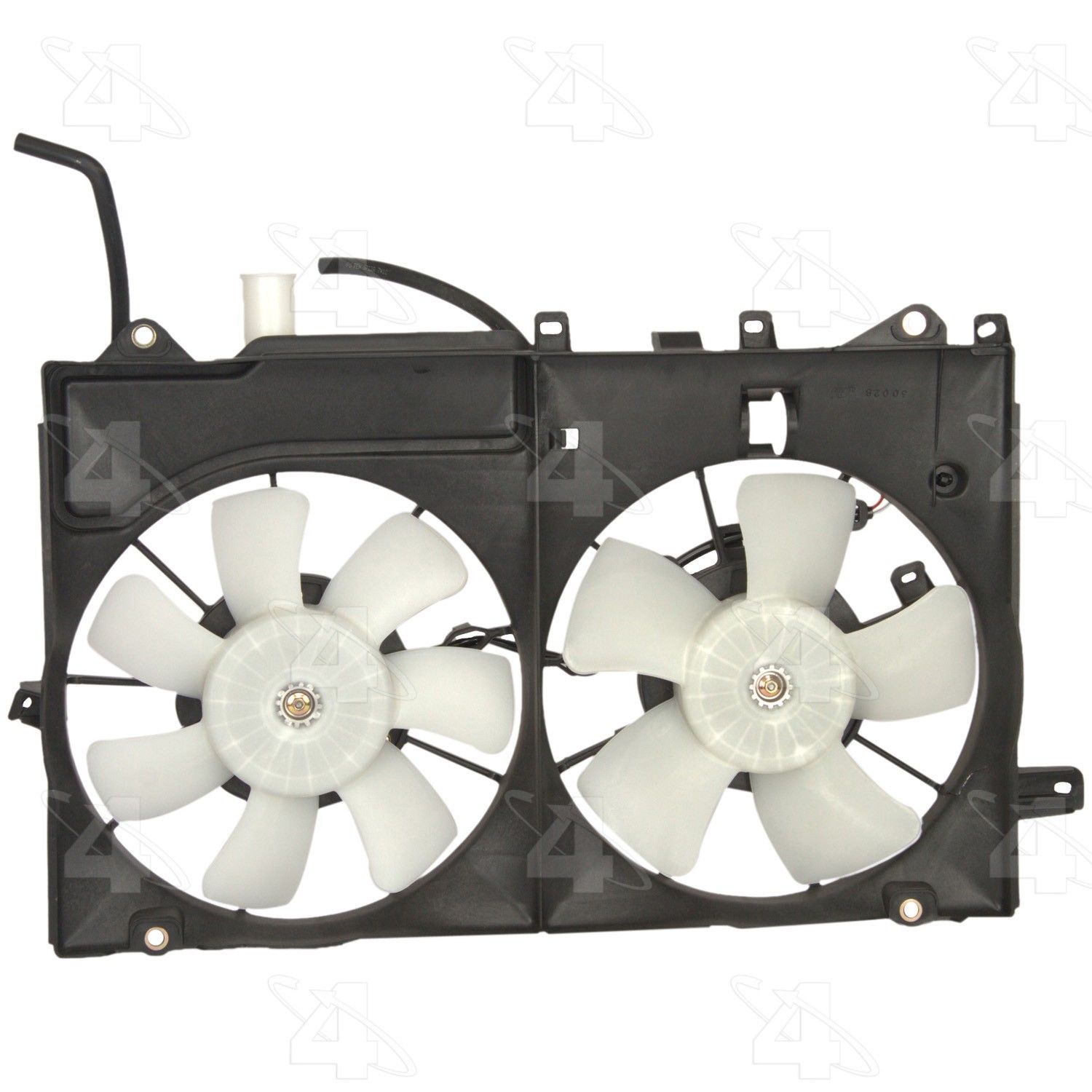 2009, 2008, 2007, 2006, 2005, 2004 Toyota Prius Dual Radiator and Condenser Fan Assembly