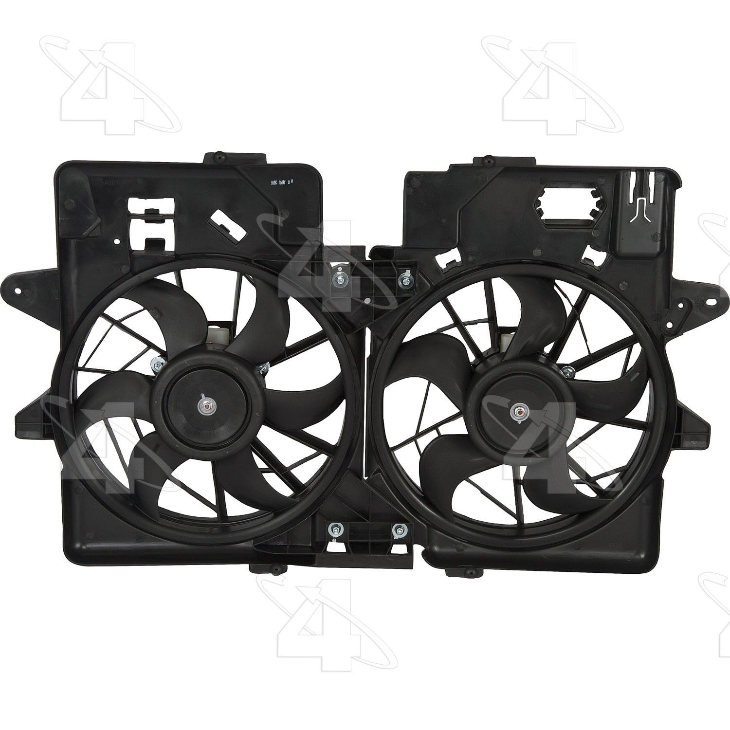 2004, 2003, 2002, 2001 Mazda Tribute Dual Radiator and Condenser Fan Assembly