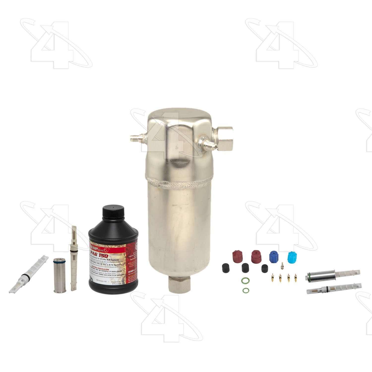 1984, 1983, 1982, 1981, 1980, 1979, 1978, 1977, 1976, 1975, 1974, 1973 GMC Jimmy A/C Compressor Replacement Service Kit