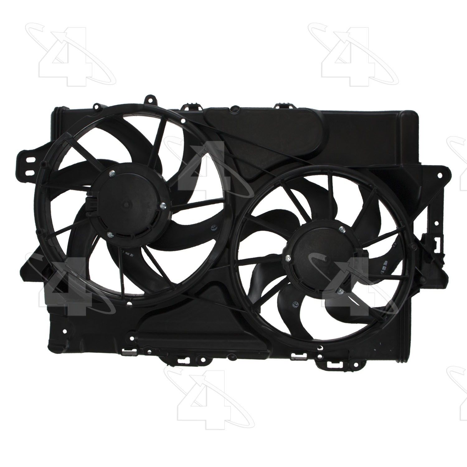 2012, 2011, 2010, 2009, 2008 Chevrolet Equinox Dual Radiator and Condenser Fan Assembly