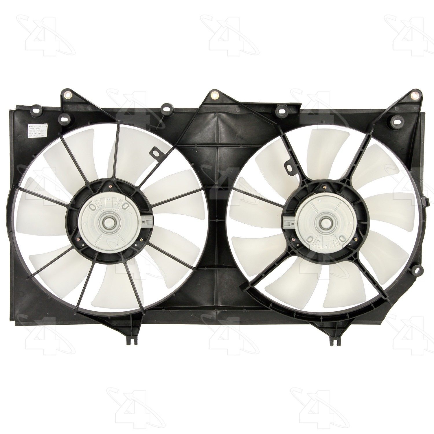 2003, 2002 Lexus ES300 Dual Radiator and Condenser Fan Assembly