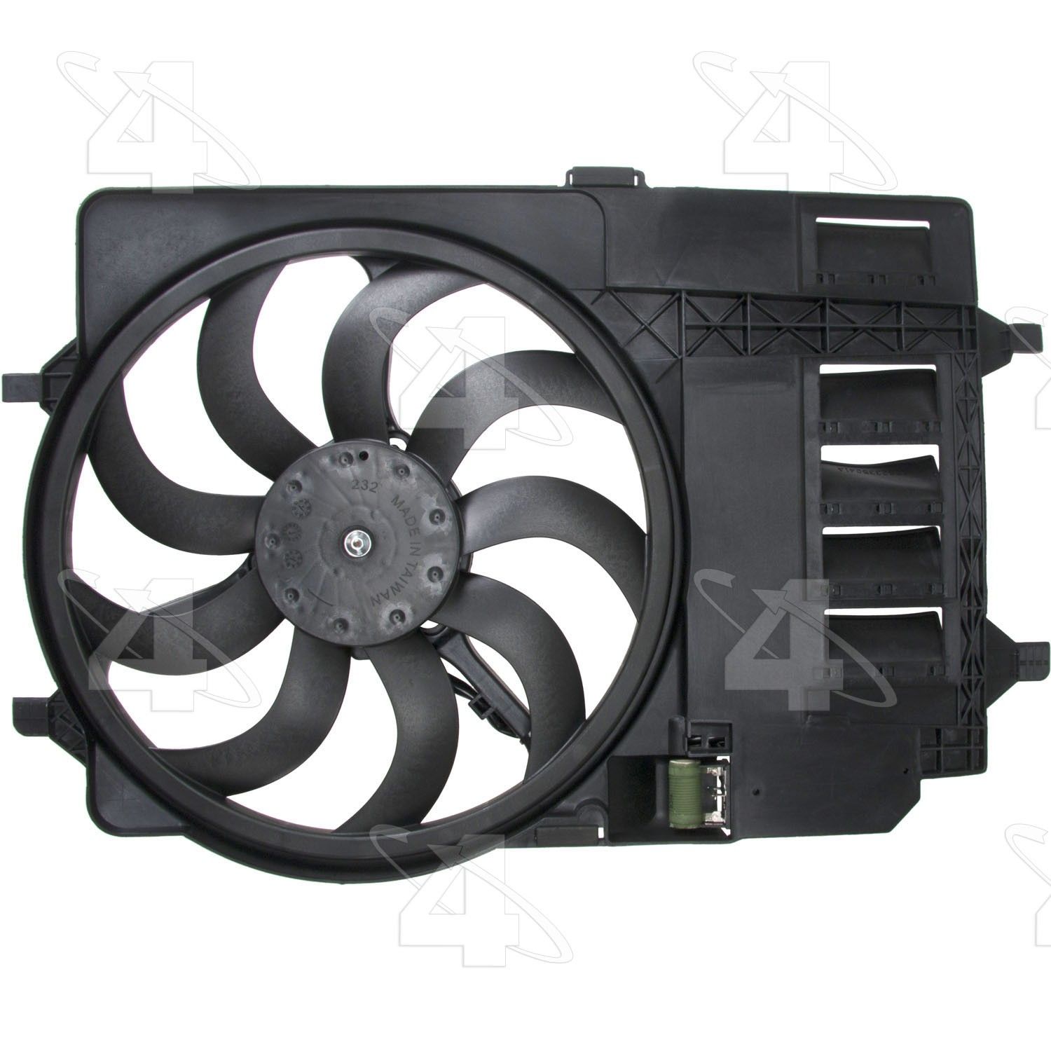 2008, 2007, 2006, 2005, 2004, 2003, 2002 Mini Cooper Engine Cooling Fan Assembly