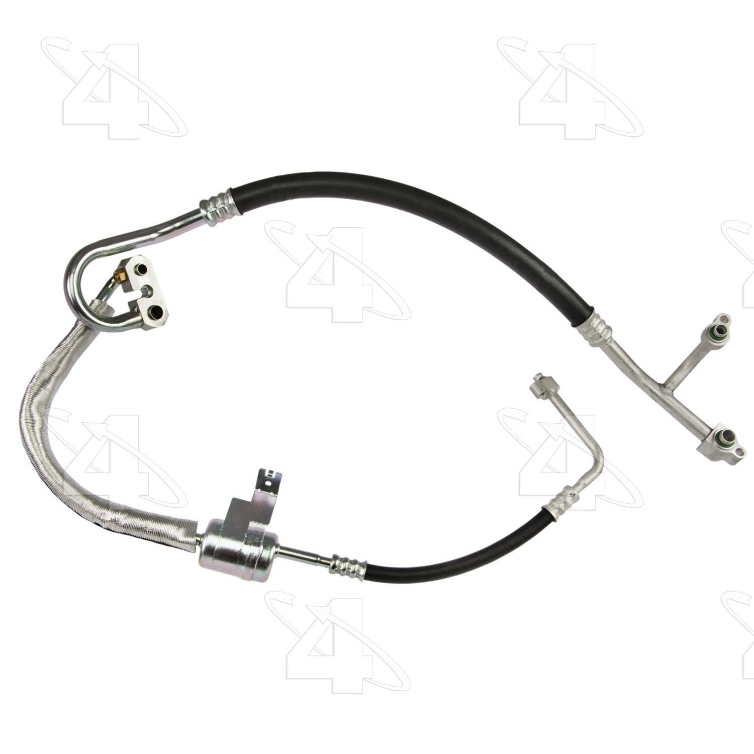 2007, 2006, 2005, 2004 Ford Freestar A/C Refrigerant Discharge / Suction Hose Assembly