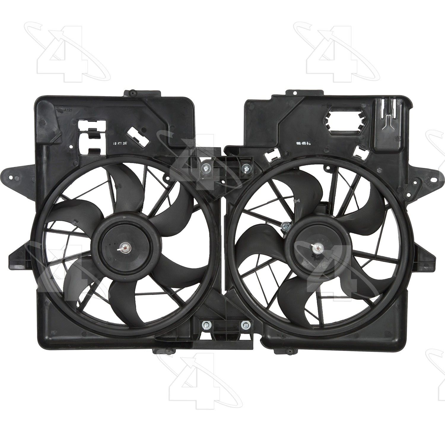 2004, 2003, 2002, 2001 Ford Escape Dual Radiator and Condenser Fan Assembly