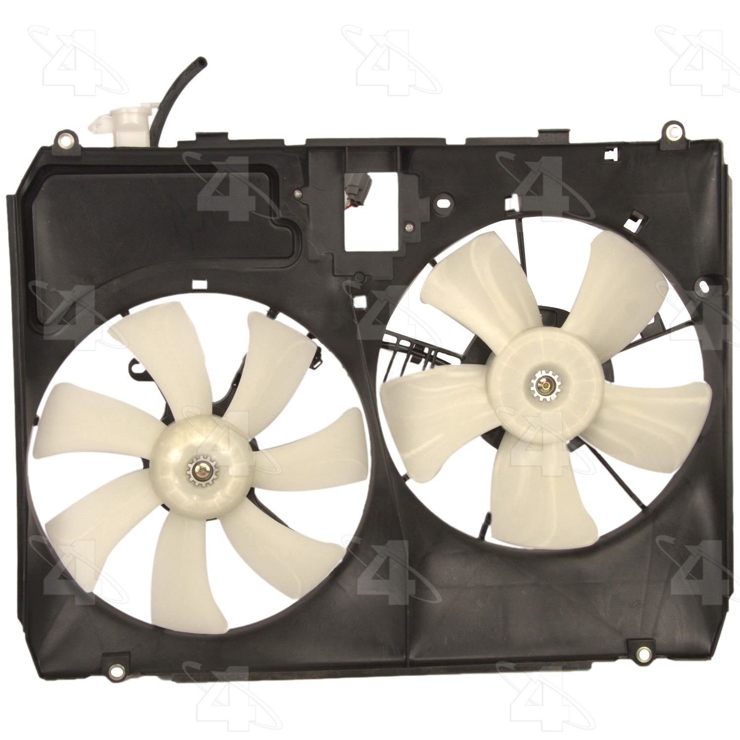 2018, 2017, 2016, 2015, 2014, 2013 Lexus ES300h Dual Radiator and Condenser Fan Assembly