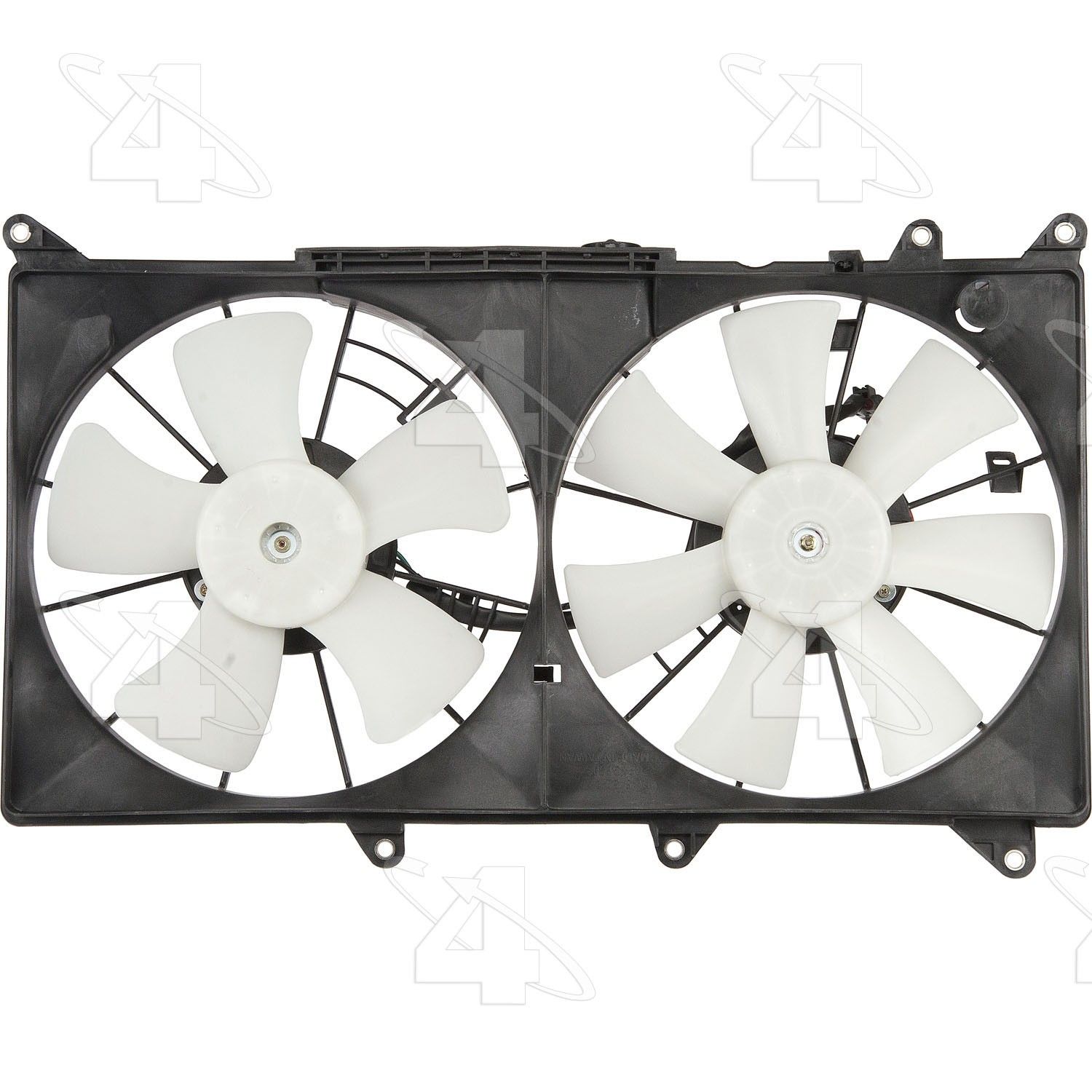 2005, 2004, 2003, 2002, 2001 Lexus IS300 Dual Radiator and Condenser Fan Assembly