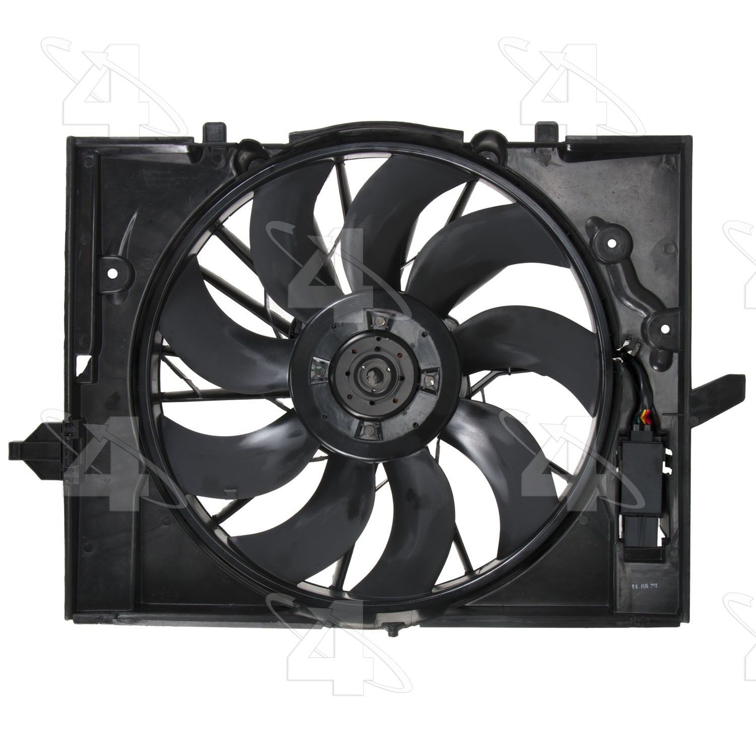 2010, 2009, 2008 BMW 528i Engine Cooling Fan Assembly