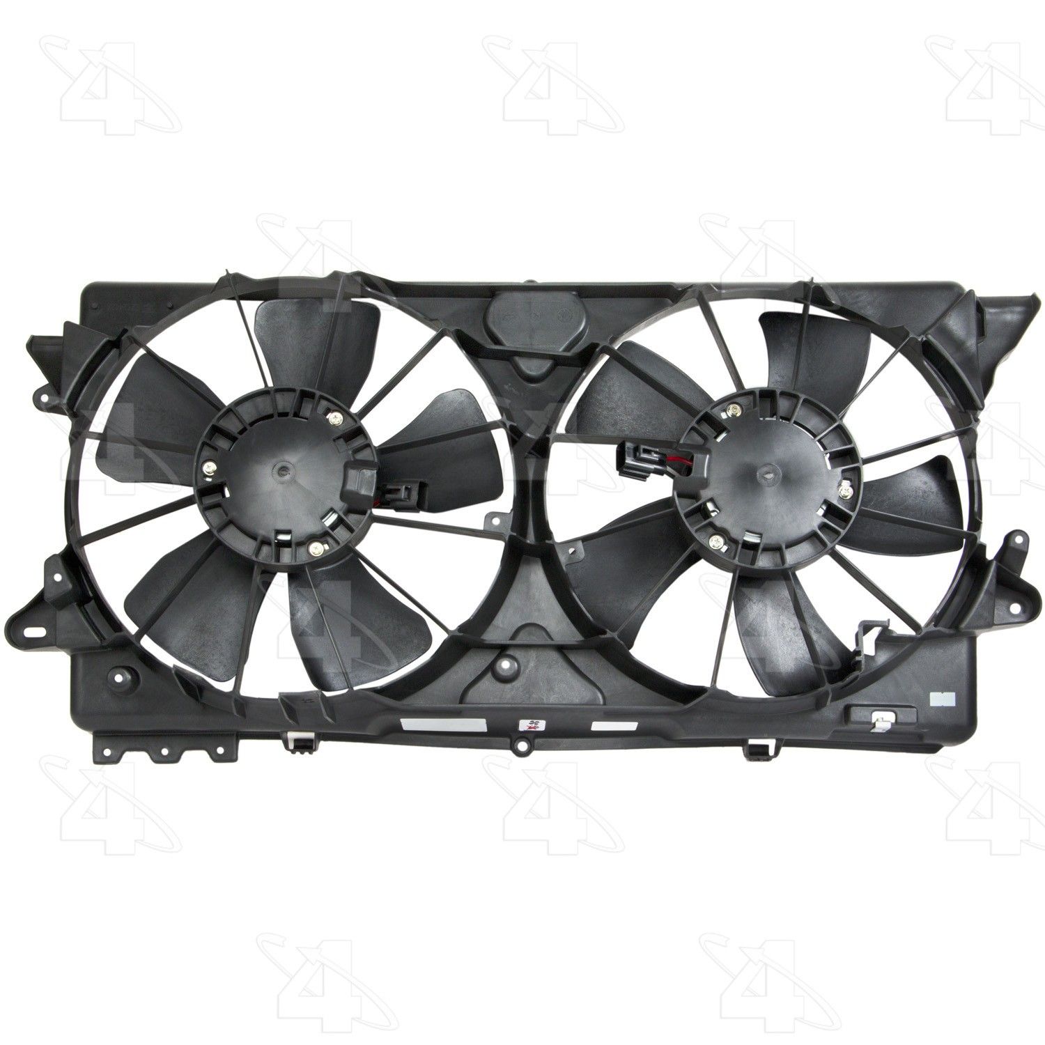 2017, 2016, 2015, 2014, 2013, 2012, 2011, 2010 Ford Expedition Dual Radiator and Condenser Fan Assembly