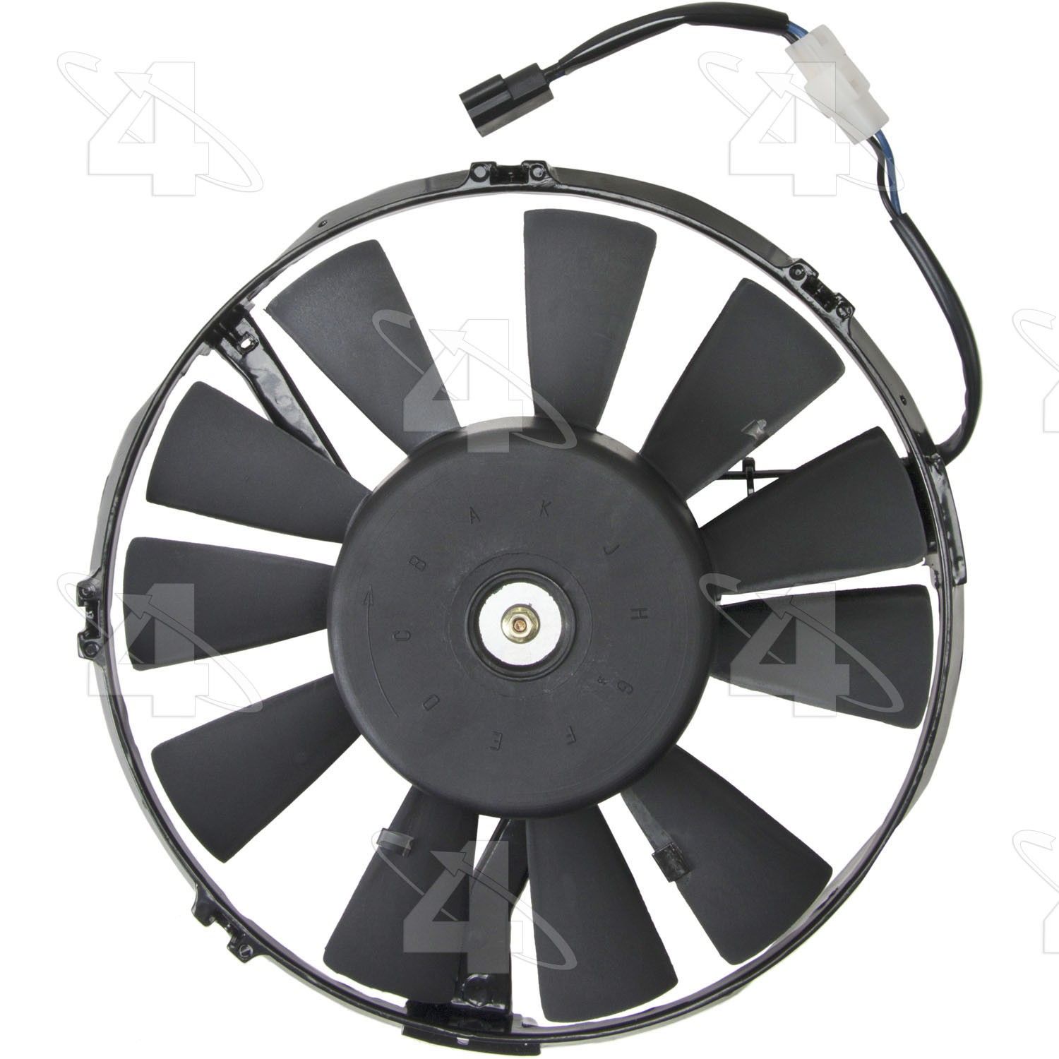 1987, 1986 Volvo 244 Engine Cooling Fan Assembly