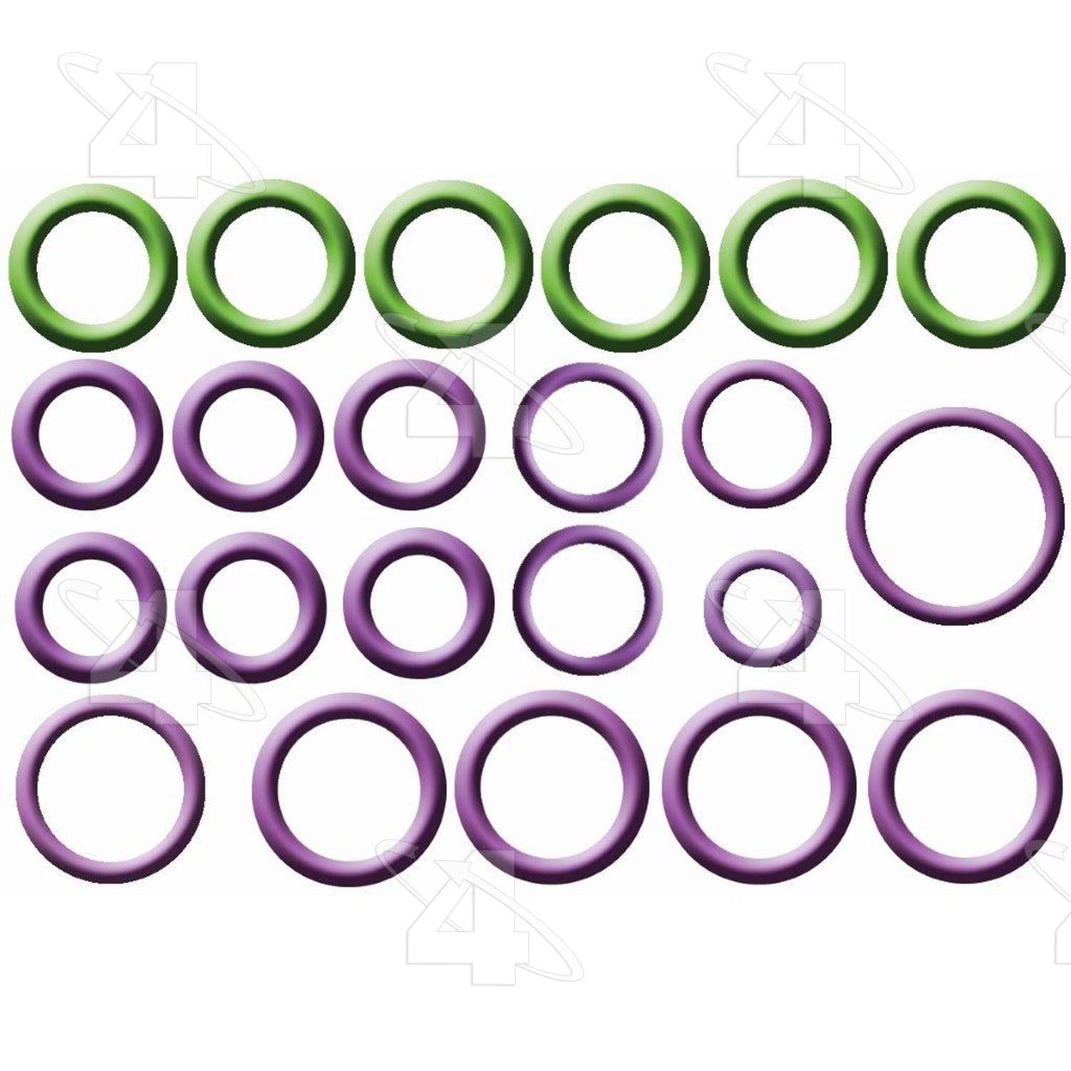 2012, 2011, 2010, 2009, 2008, 2007, 2006, 2005, 2004, 2003, 2002 Mini Cooper A/C System O-Ring and Gasket Kit