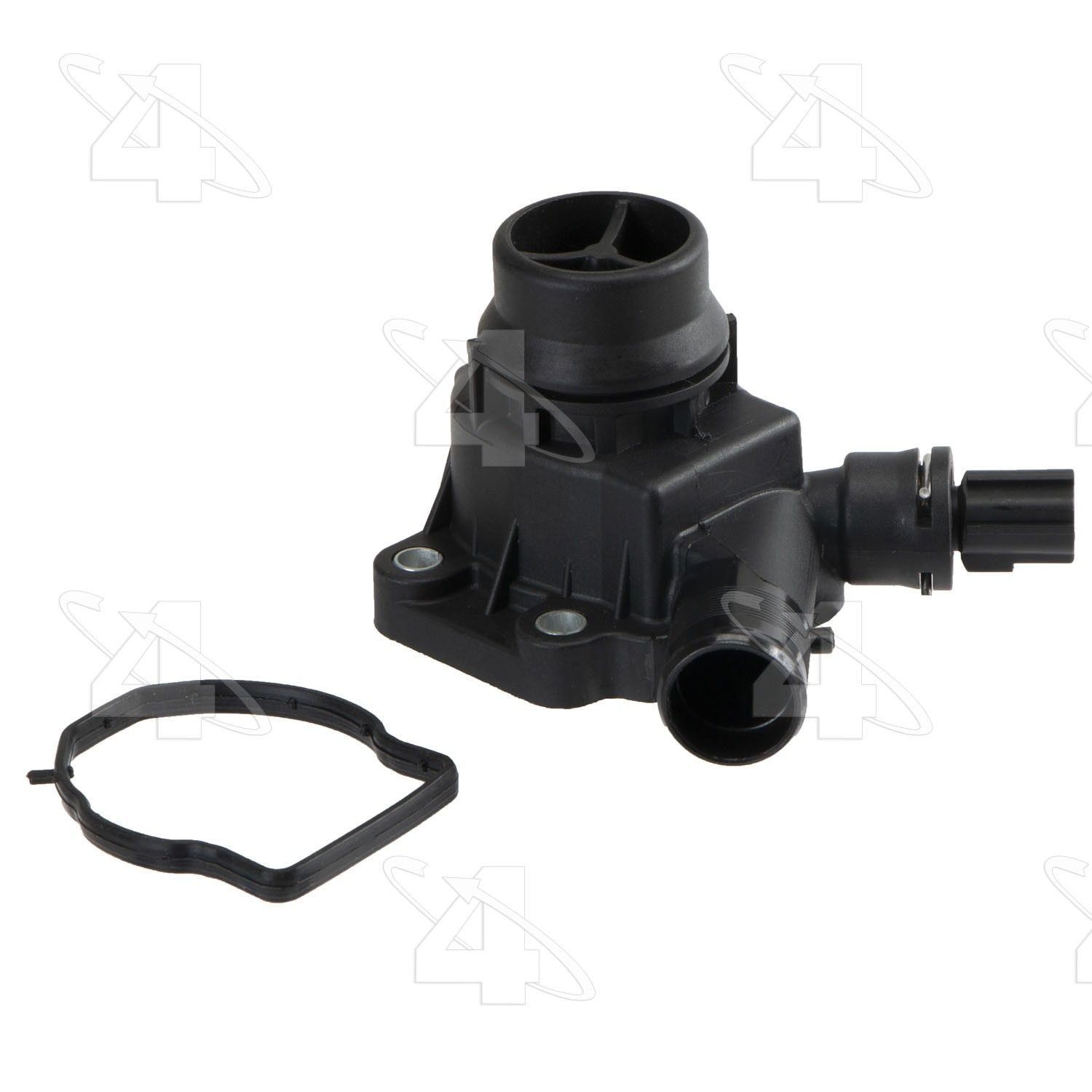 2015, 2014, 2013, 2012, 2011, 2010, 2009, 2008, 2007 Volvo S80 LR2 Engine Coolant Thermostat / Water Outlet Assembly