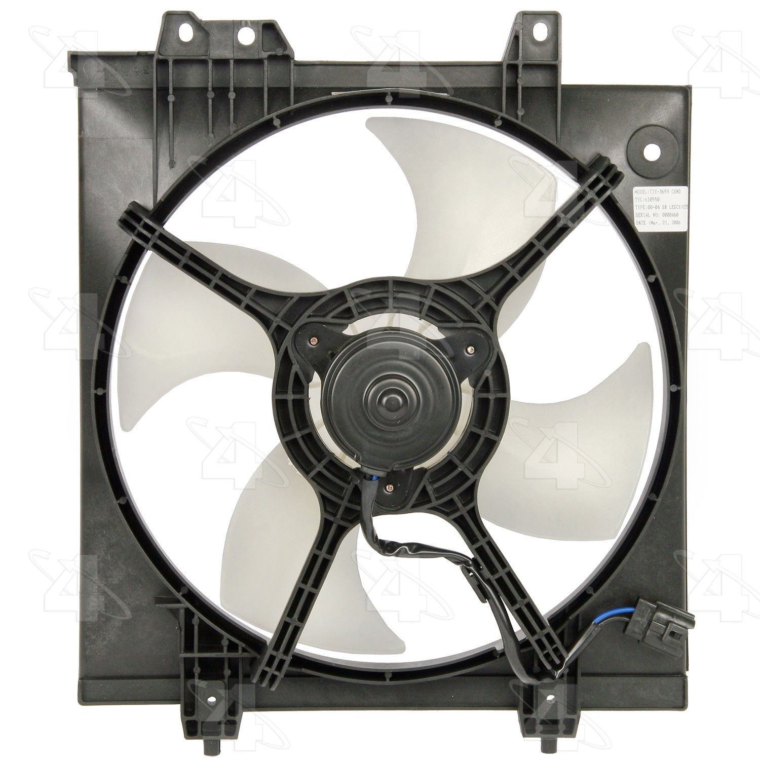 2004, 2003, 2002, 2001, 2000 Subaru Outback A/C Condenser Fan Assembly