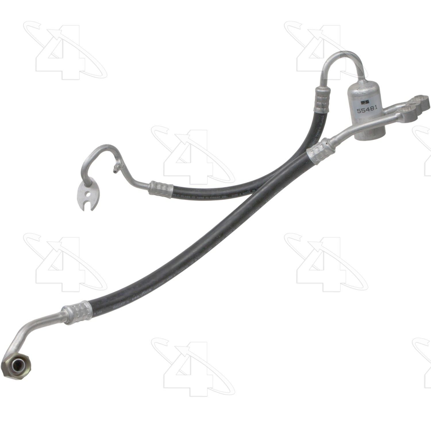 1988, 1987 Chevrolet Cavalier A/C Refrigerant Discharge / Suction Hose Assembly