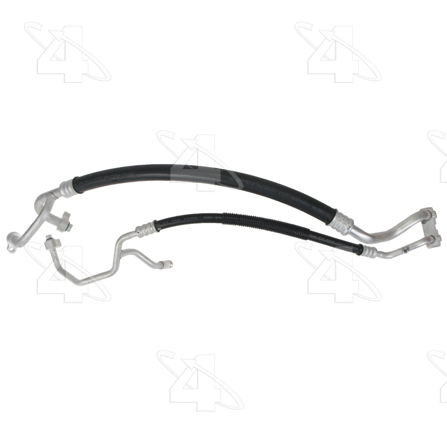 2005, 2004, 2003, 2002, 2001, 2000 Ford Excursion A/C Refrigerant Discharge / Suction Hose Assembly