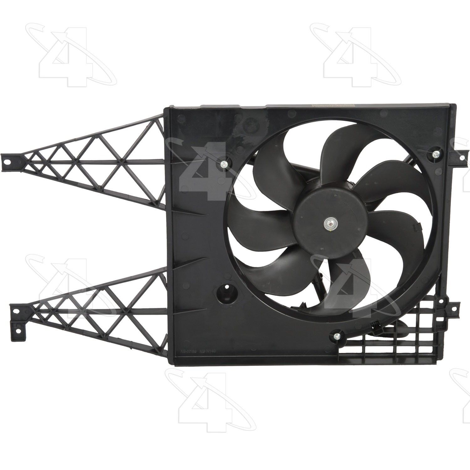 2006, 2005, 2004, 2003, 2002, 2001, 2000 Audi TT Engine Cooling Fan Assembly