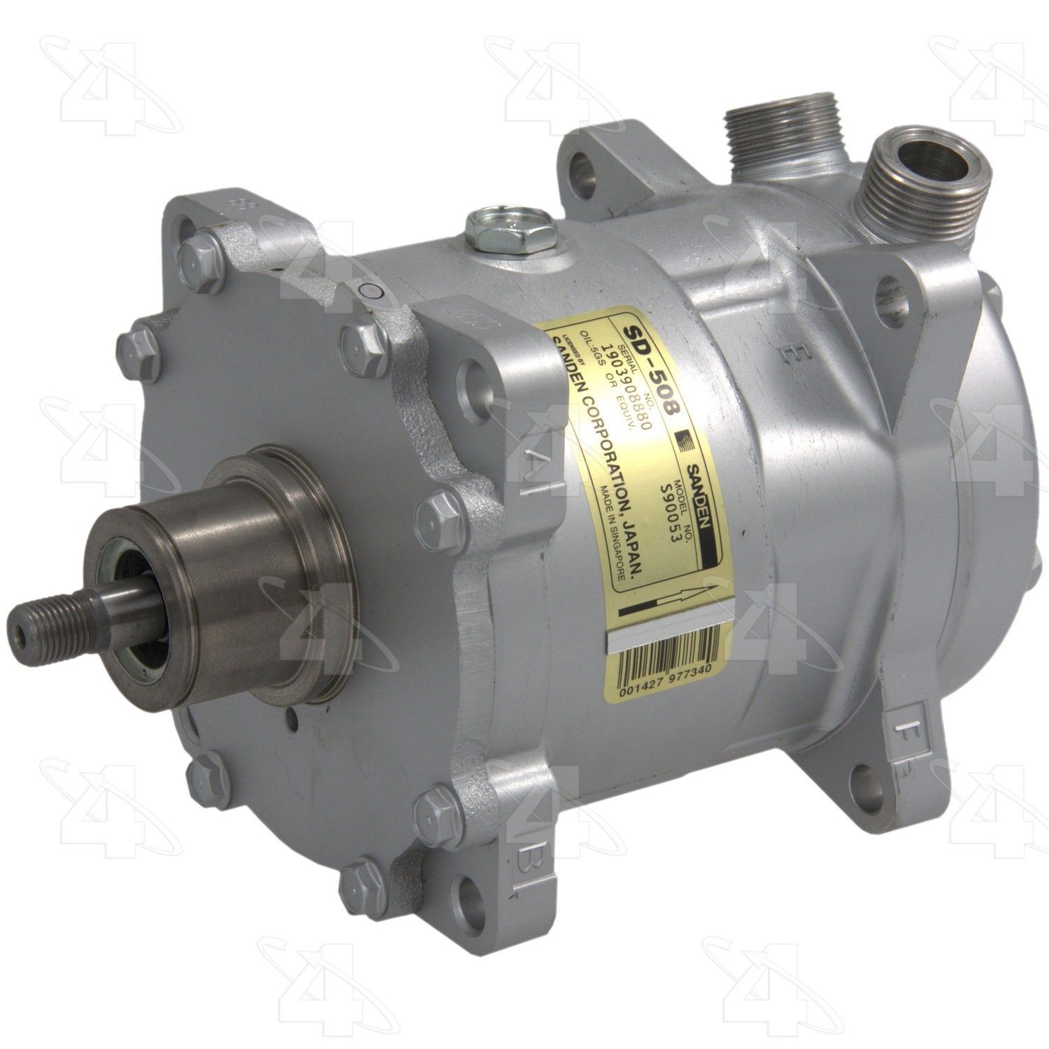 1990, 1989, 1988, 1987, 1986, 1985, 1984, 1983, 1982, 1981 Jeep Cherokee A/C Compressor