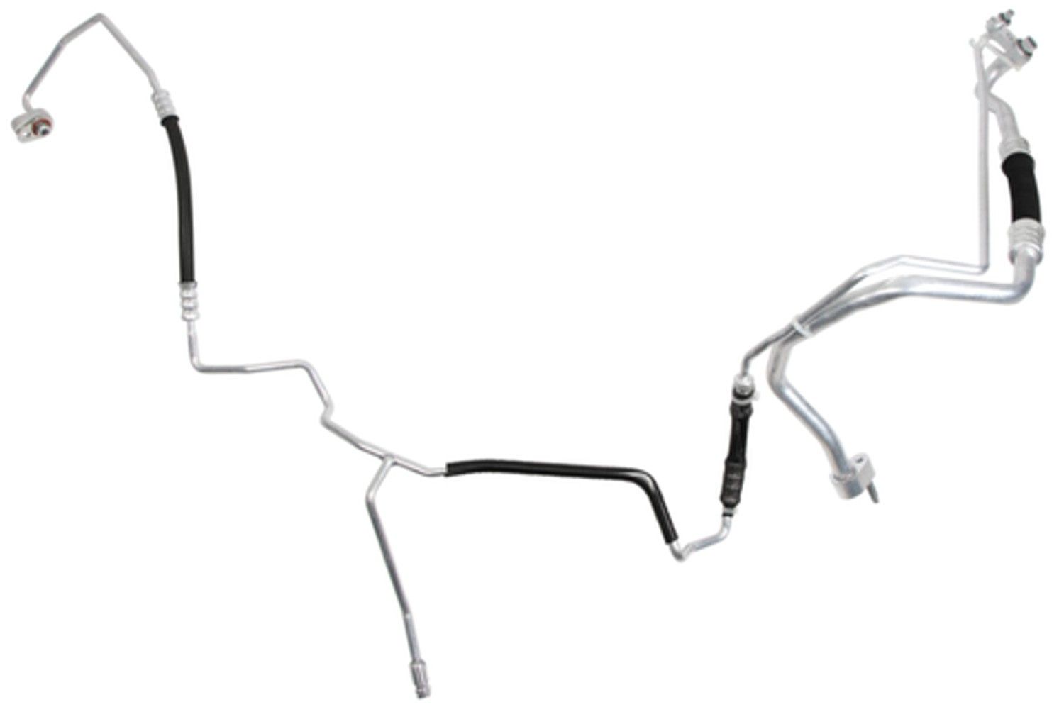2019, 2018, 2017, 2016, 2015, 2014, 2013 Ford Taurus Interceptor Sedan A/C Suction and Liquid Line Hose Assembly