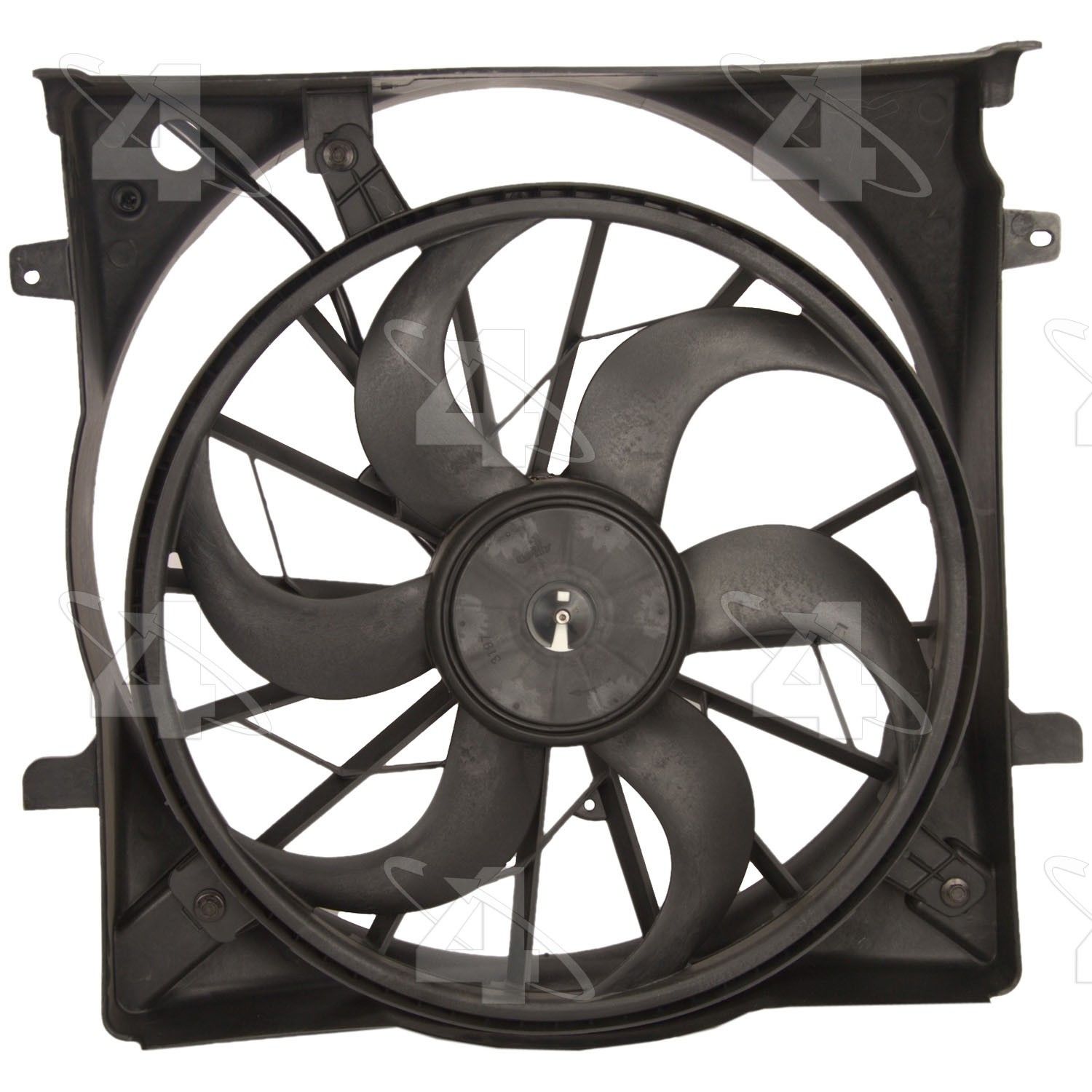 2005, 2004 Jeep Liberty Engine Cooling Fan Assembly