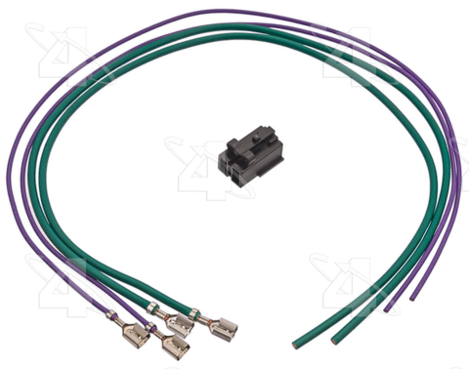 2008, 2007, 2006 Jeep Commander HVAC Blower Motor Resistor Connector