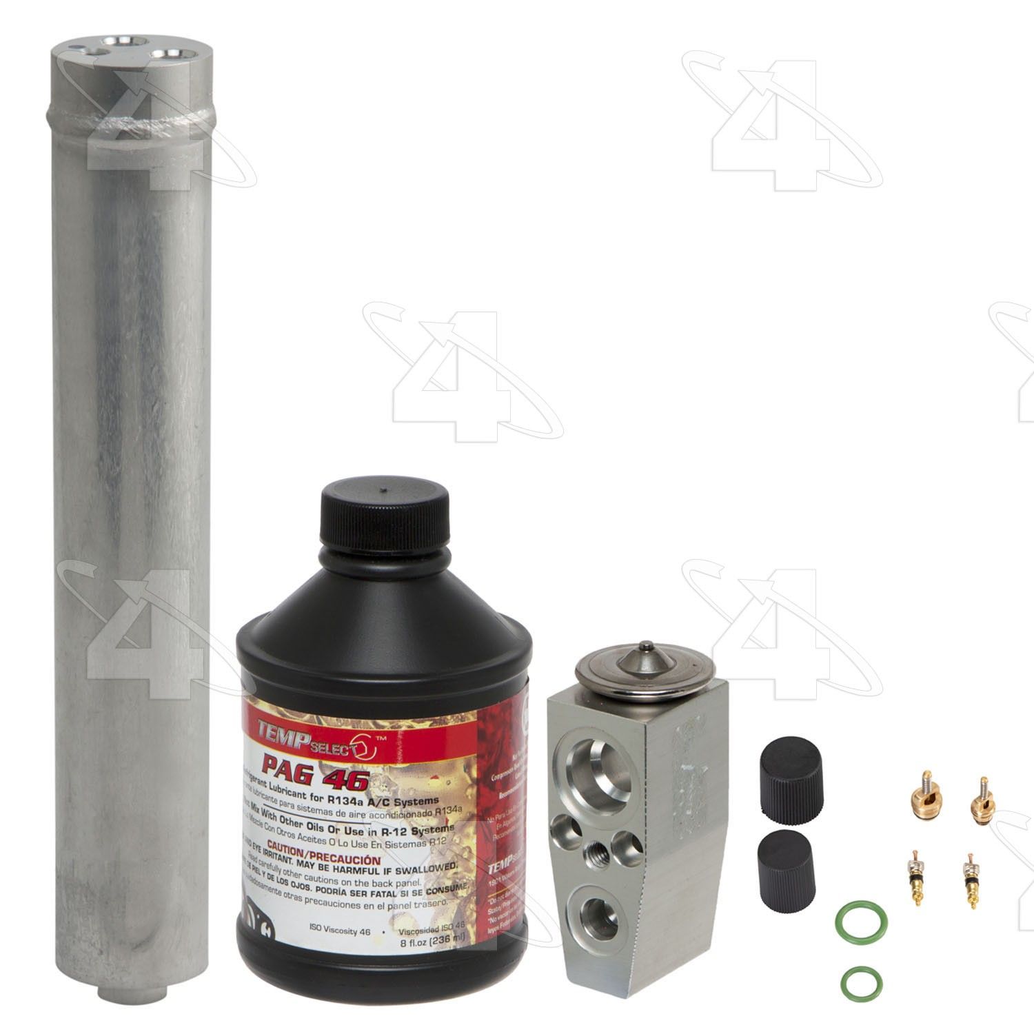 2017, 2016, 2015, 2014, 2013, 2012 Jeep Compass A/C Compressor Replacement Service Kit
