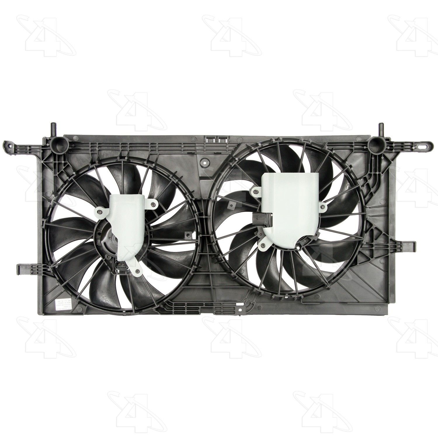 2005, 2004, 2003, 2002, 2001 Pontiac Aztek Dual Radiator and Condenser Fan Assembly