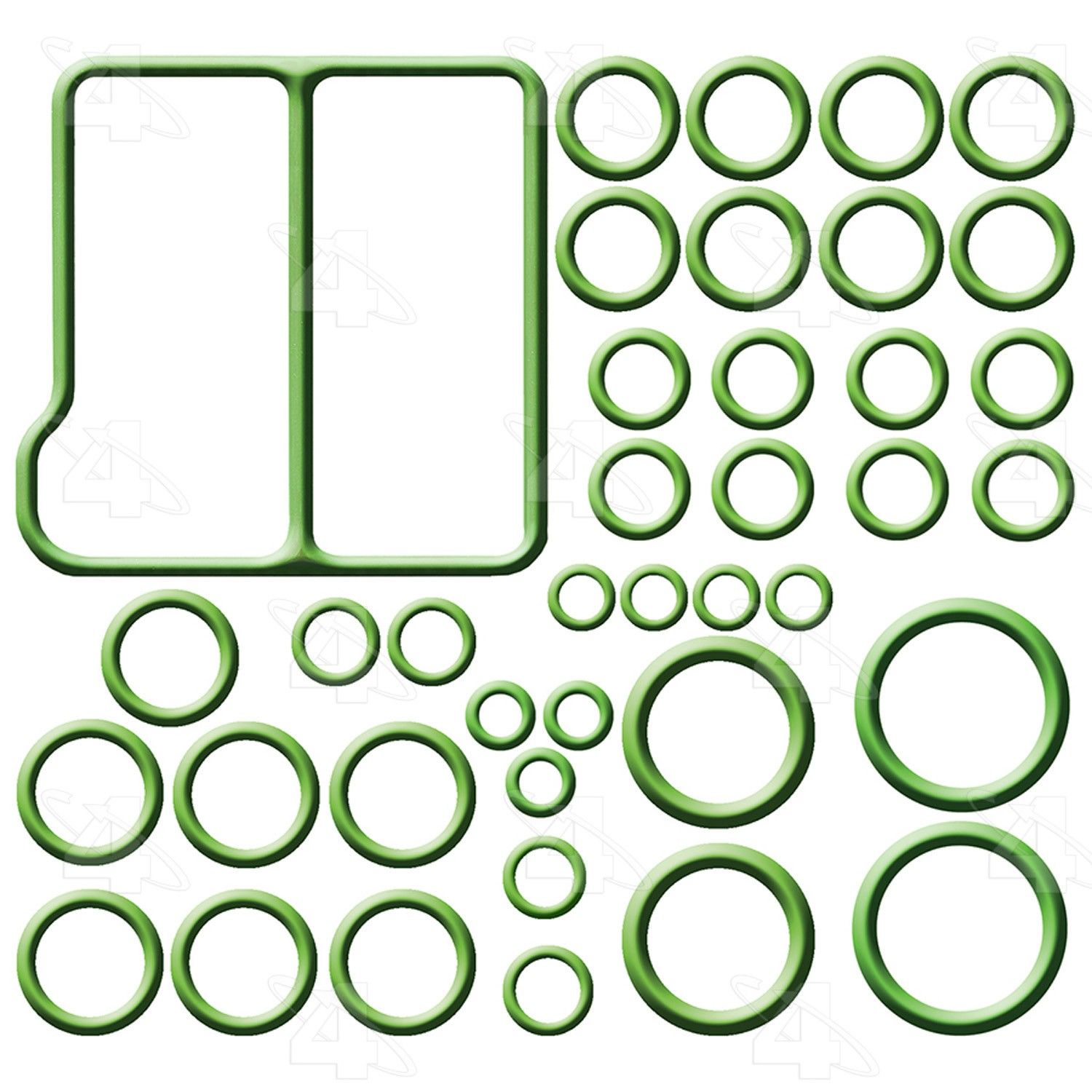 2009, 2008, 2007, 2006, 2005, 2004, 2003, 2002, 2001, 2000 Kia Spectra A/C System O-Ring and Gasket Kit