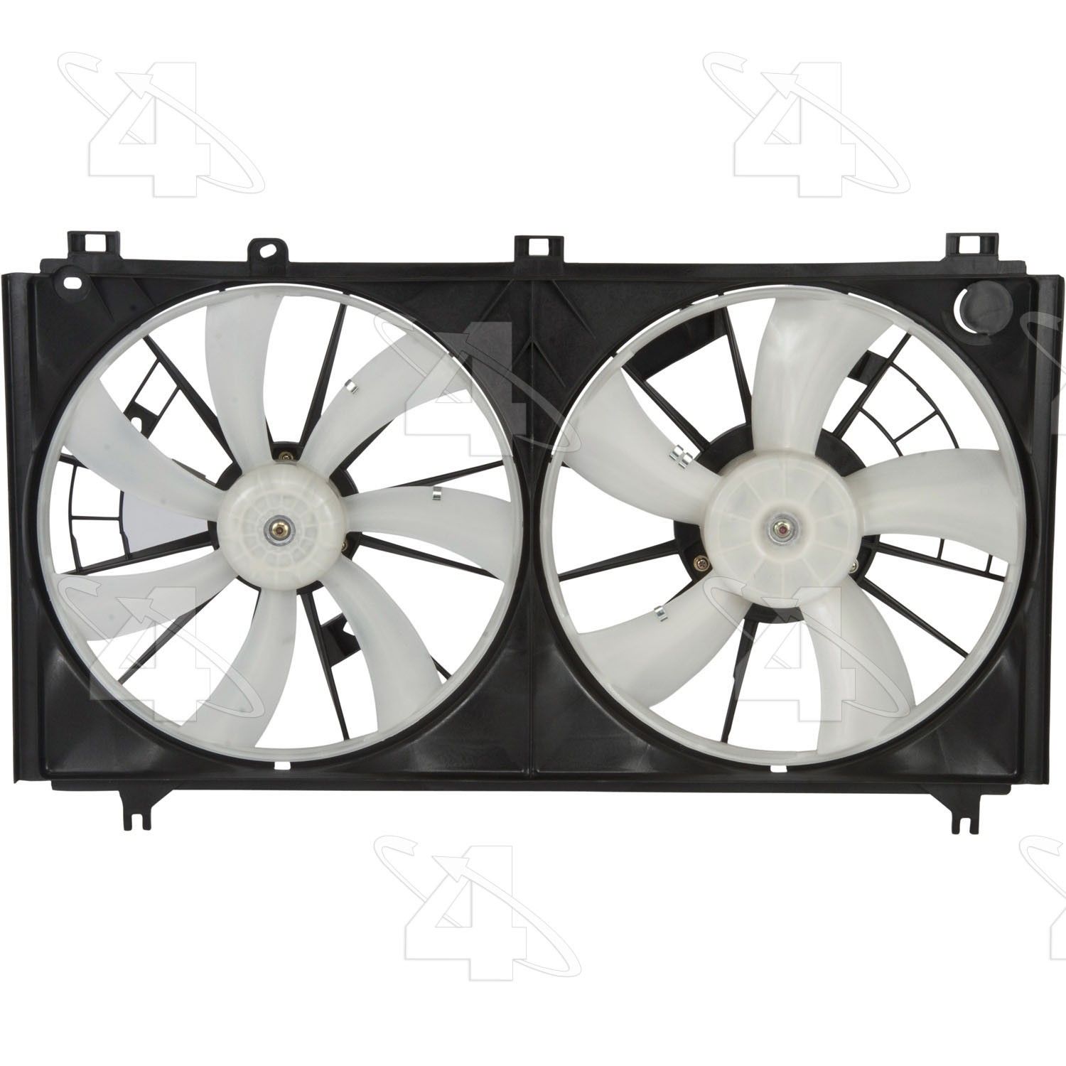2008, 2007, 2006 Lexus IS350 Dual Radiator and Condenser Fan Assembly