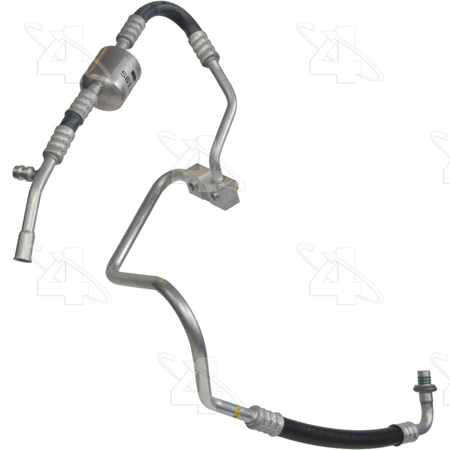 1993, 1992, 1991 Ford Explorer A/C Refrigerant Discharge / Suction Hose Assembly