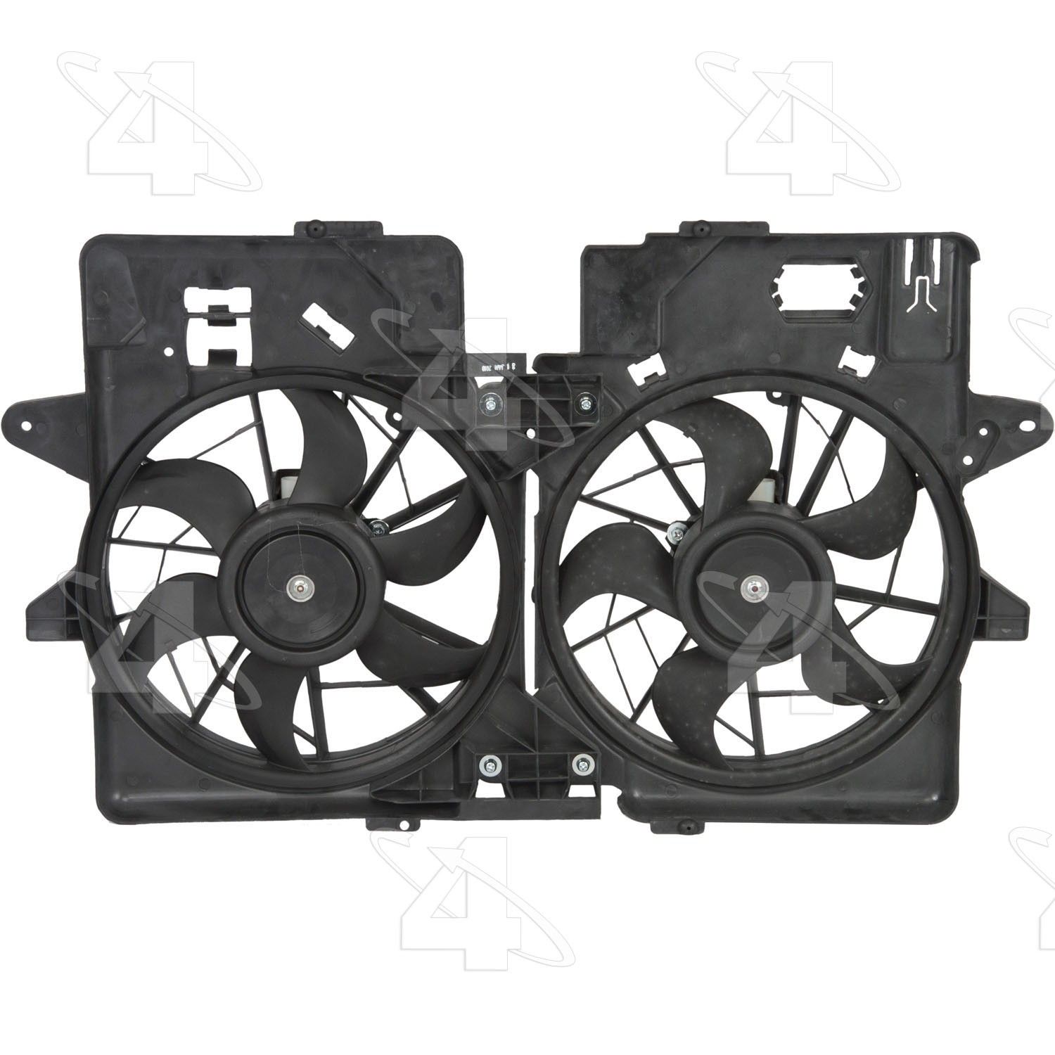 2004, 2003, 2002, 2001 Ford Escape Dual Radiator and Condenser Fan Assembly