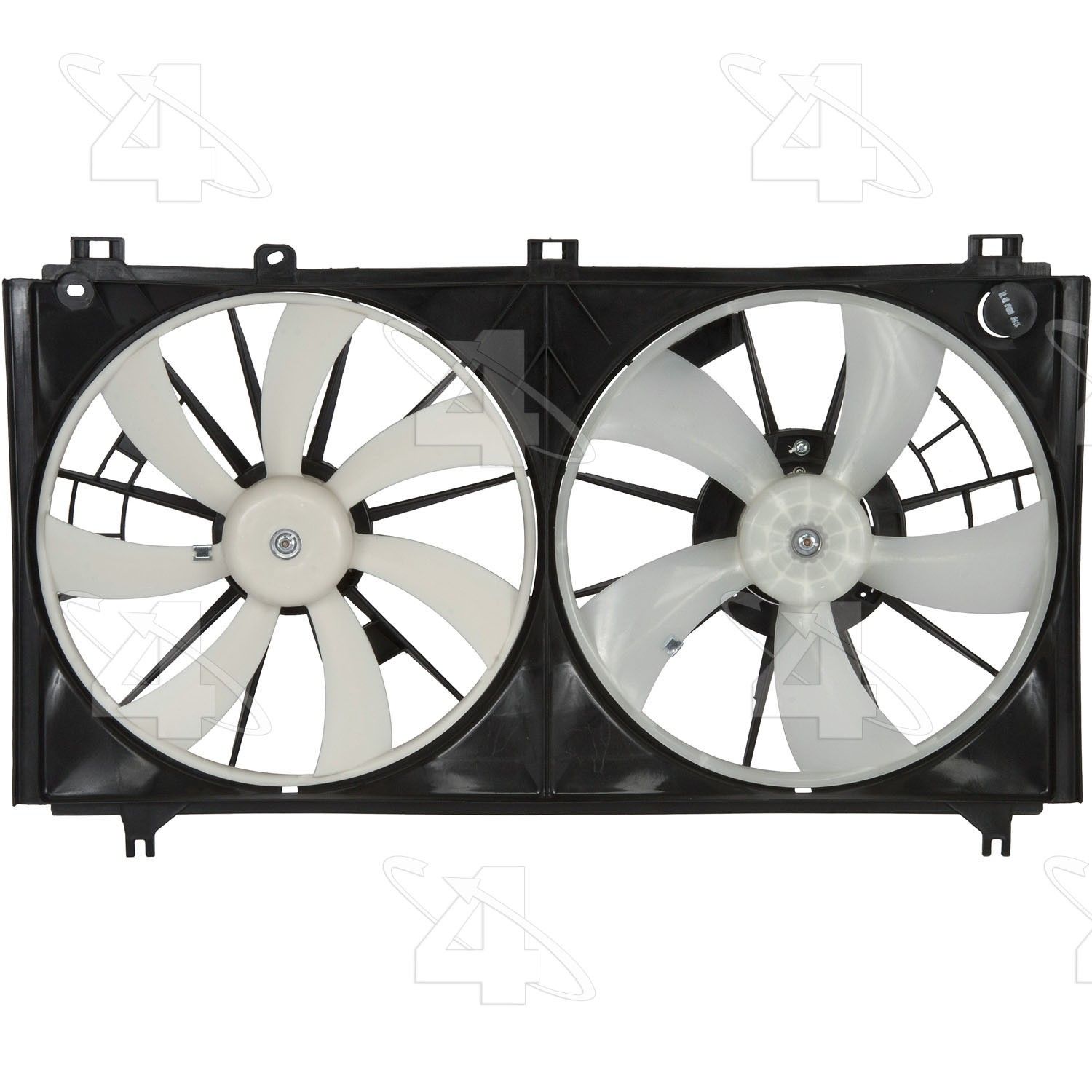2010, 2009, 2008, 2007, 2006 Lexus IS250 Dual Radiator and Condenser Fan Assembly