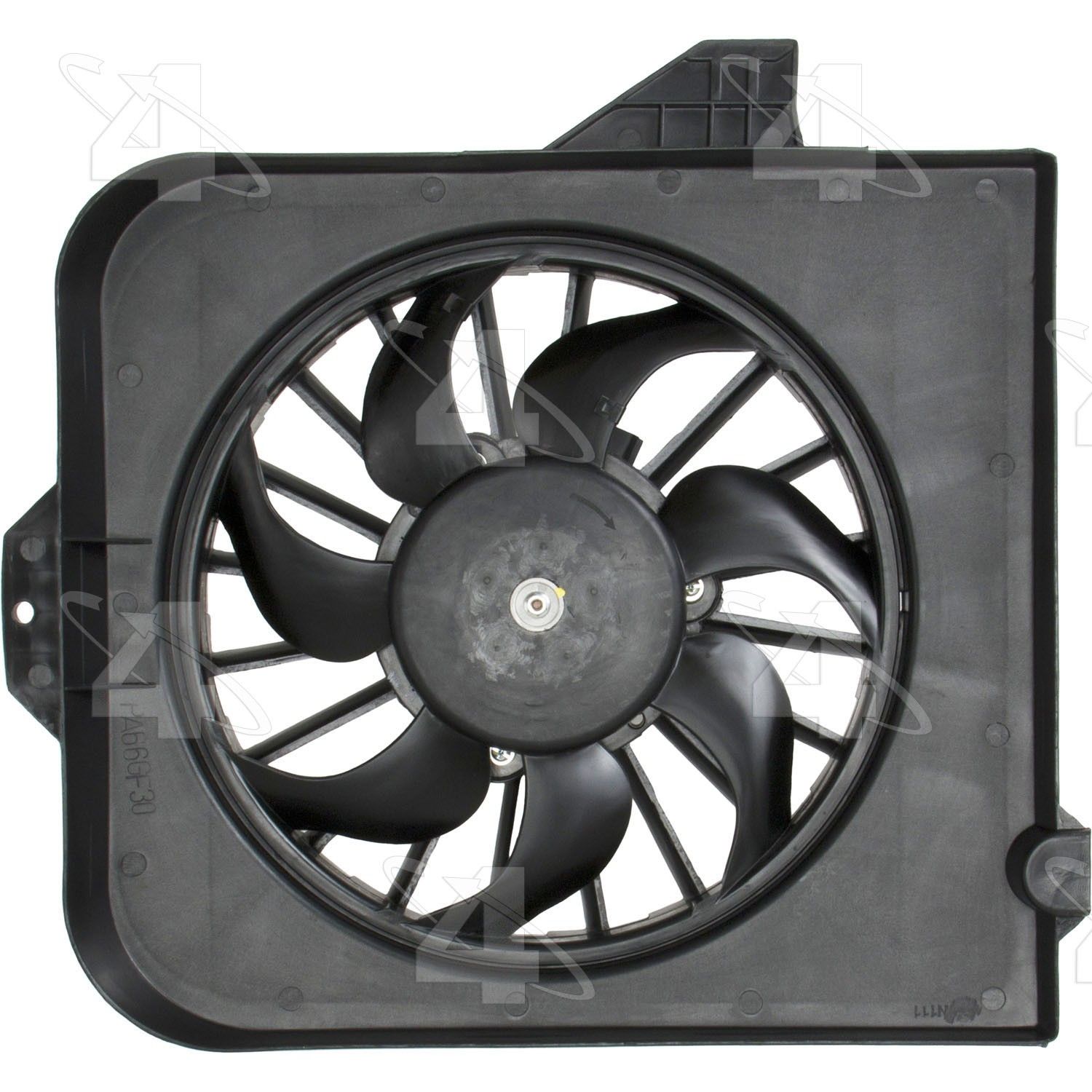 2005, 2004, 2003, 2002, 2001 Dodge Caravan Voyager Engine Cooling Fan Assembly
