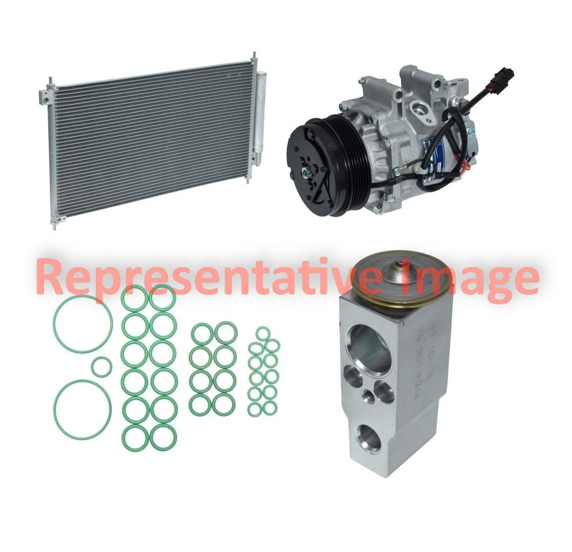 2001, 2000, 1999, 1998 Mazda B2500 A/C Compressor and Component Kit