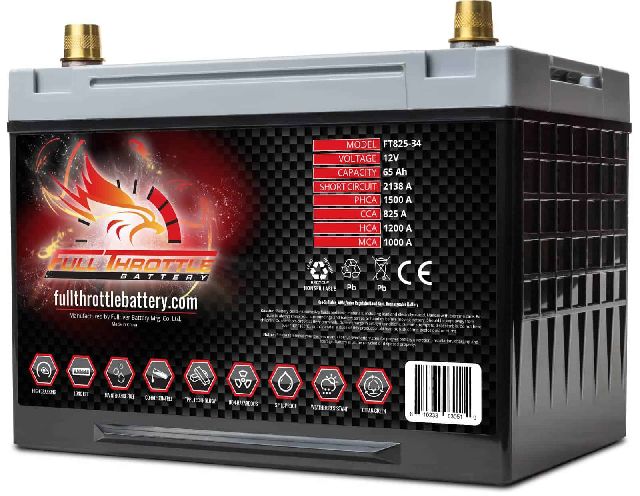 2005-2008 Pontiac Wave Vehicle Battery (Fullriver Battery)