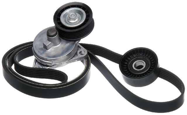 1999-2000 Ford Contour Serpentine Belt Drive Component Kit (Gates)