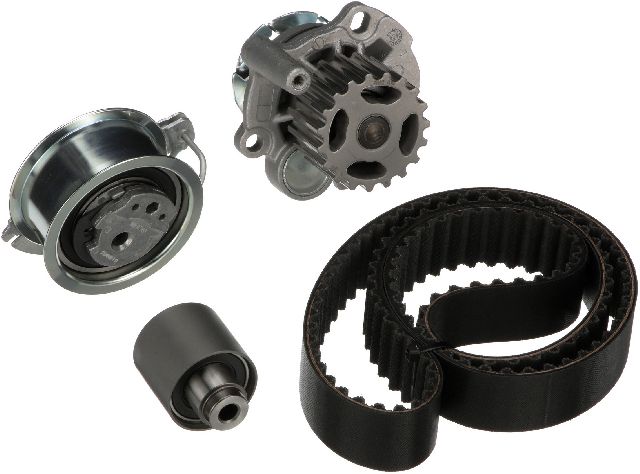 2004-2006 Volkswagen Golf Engine Timing Belt Kit with Water Pump (Gates)