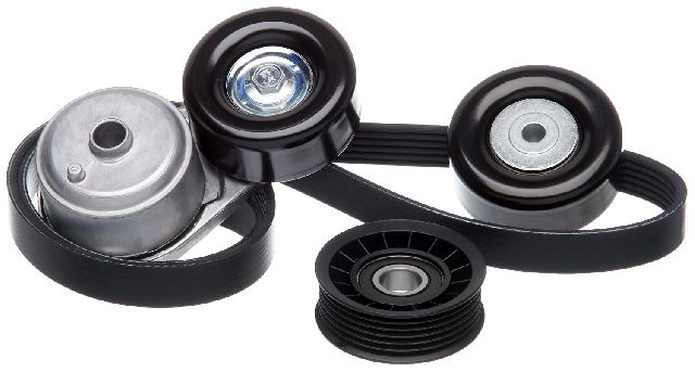 2001 Chevrolet Silverado 2500 HD Serpentine Belt Drive Component Kit (Gates)